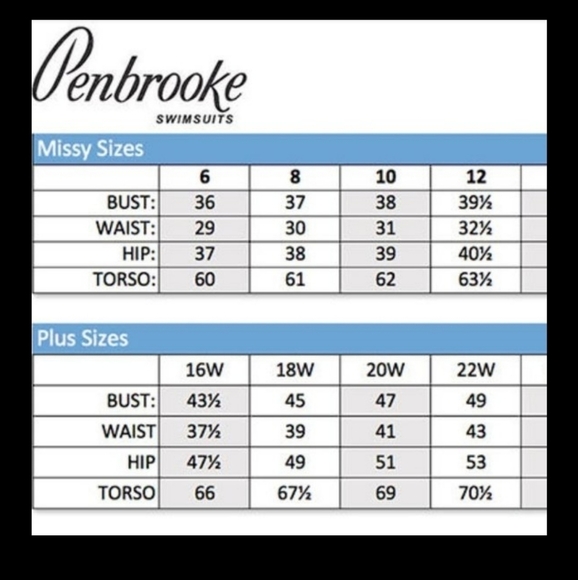 2-PIECE Penbrooke swimsuit in size 4 NWT (VBS) - Picture 5 of 5